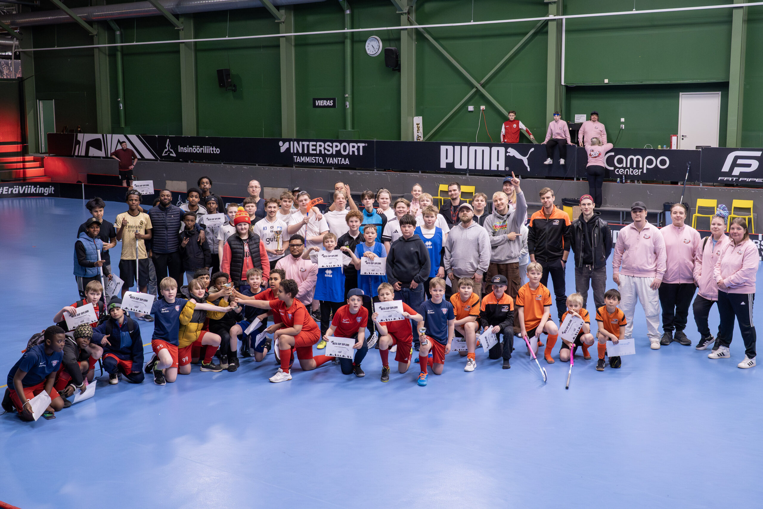 AC HAKI oli mukana järjestämässä Nuta Cup-tapahtumaa